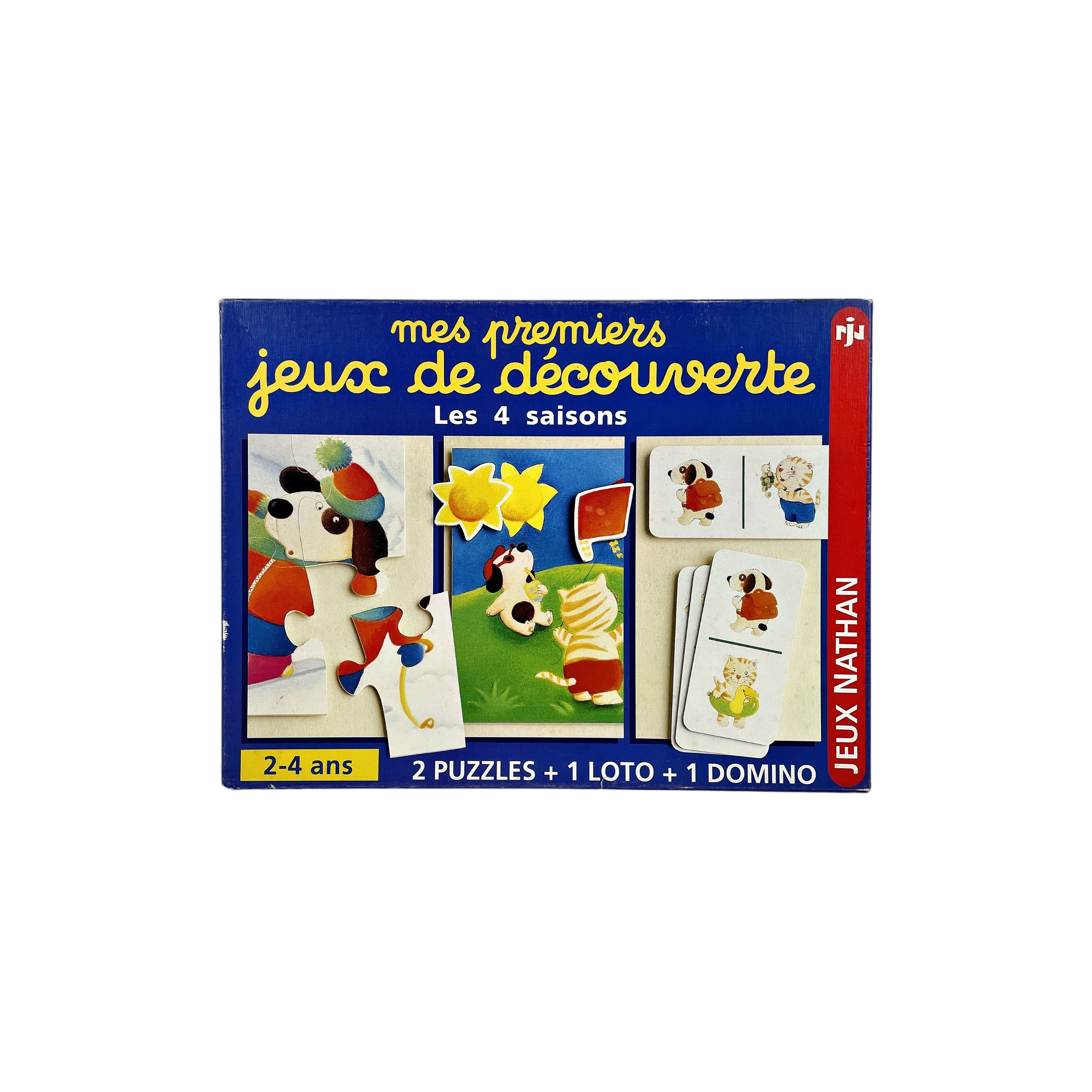 Mes premiers jeux de découvertes - Les 4 saisons- Édition 1995 Très bon état -  reconditionné disponible sur Label Emmaüs